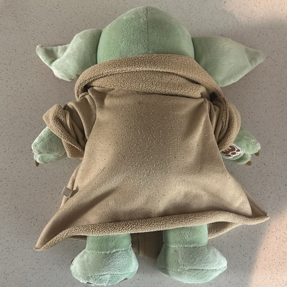 Build-a-Bear plush Grogu with Star Wars music included in hand. - Picture 2 of 4